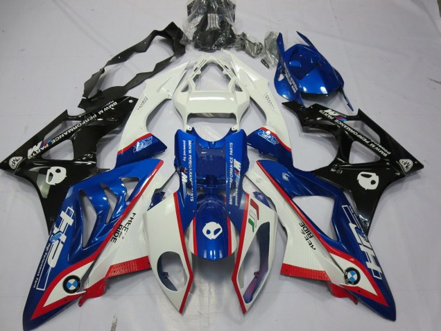 Alien Blue and White 2009-2014 BMW S1000RR Motorcycle Fairing Alien Blue and White 2009-2014 BMW S1000RR Motorcycle Fairing