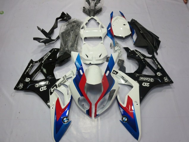 Alien Blue and White 2009-2014 BMW S1000RR Motorcycle Fairing Alien Blue and White 2009-2014 BMW S1000RR Motorcycle Fairing