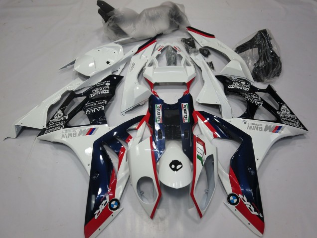 Alien Blue and White 2009-2014 BMW S1000RR Motorcycle Fairing Alien Blue and White 2009-2014 BMW S1000RR Motorcycle Fairing