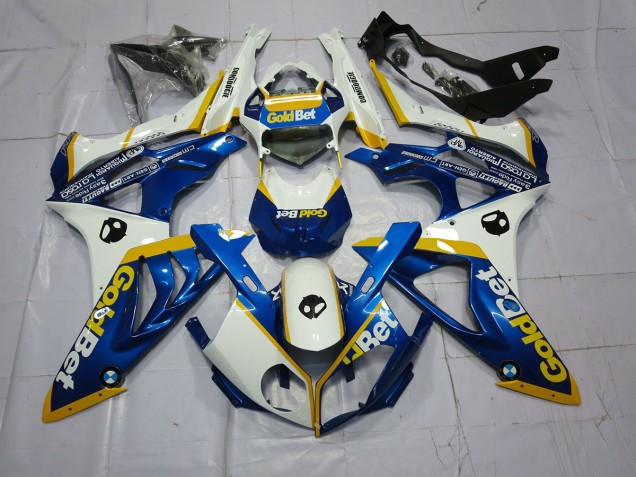 Alien Blue and White 2009-2014 BMW S1000RR Motorcycle Fairing Alien Blue and White 2009-2014 BMW S1000RR Motorcycle Fairing