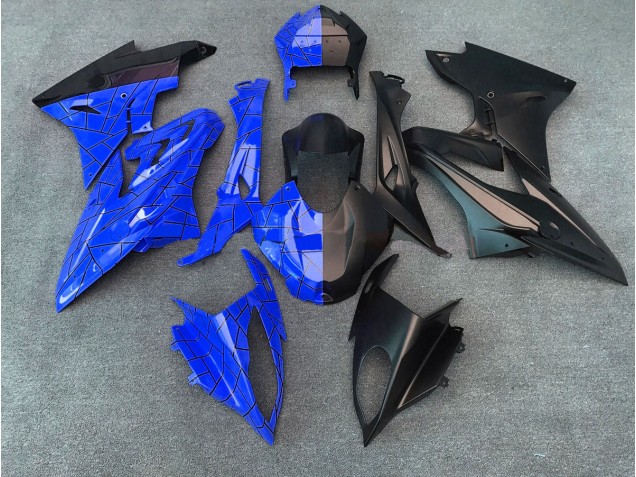 Alien Blue and White 2009-2014 BMW S1000RR Motorcycle Fairing Alien Blue and White 2009-2014 BMW S1000RR Motorcycle Fairing
