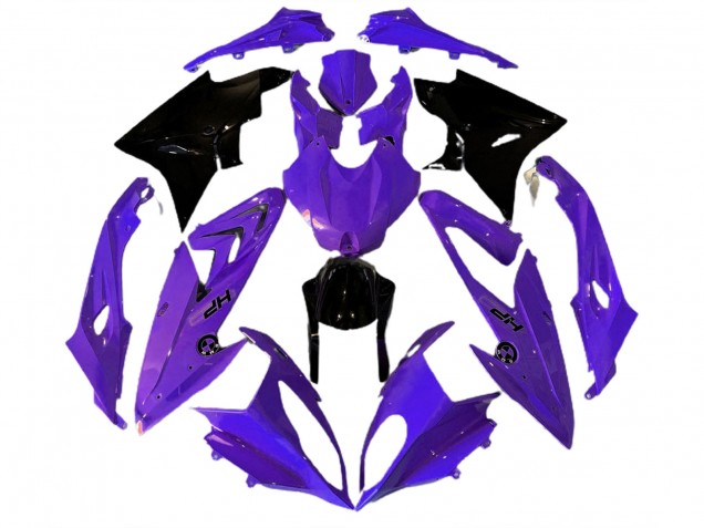 Alien Blue and White 2009-2014 BMW S1000RR Motorcycle Fairing