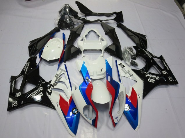 Alien Blue and White 2009-2014 BMW S1000RR Motorcycle Fairing Alien Blue and White 2009-2014 BMW S1000RR Motorcycle Fairing