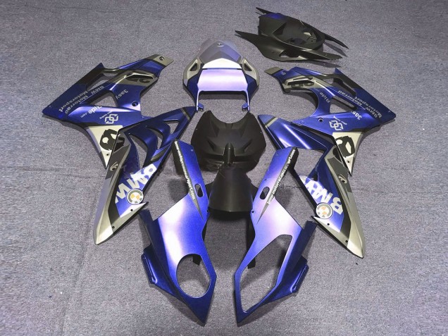 Alien Blue and White 2009-2014 BMW S1000RR Motorcycle Fairing Alien Blue and White 2009-2014 BMW S1000RR Motorcycle Fairing