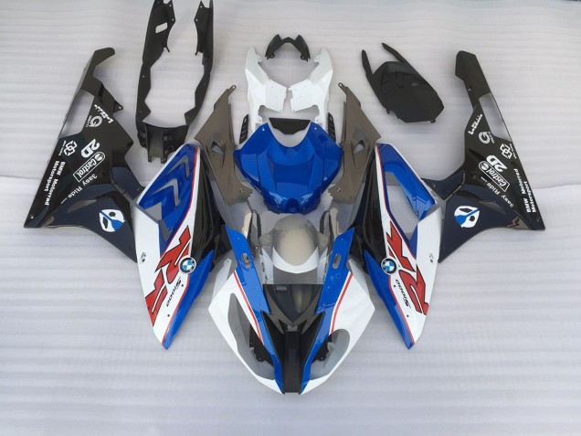 Alien Blue and White 2009-2014 BMW S1000RR Motorcycle Fairing Alien Blue and White 2009-2014 BMW S1000RR Motorcycle Fairing