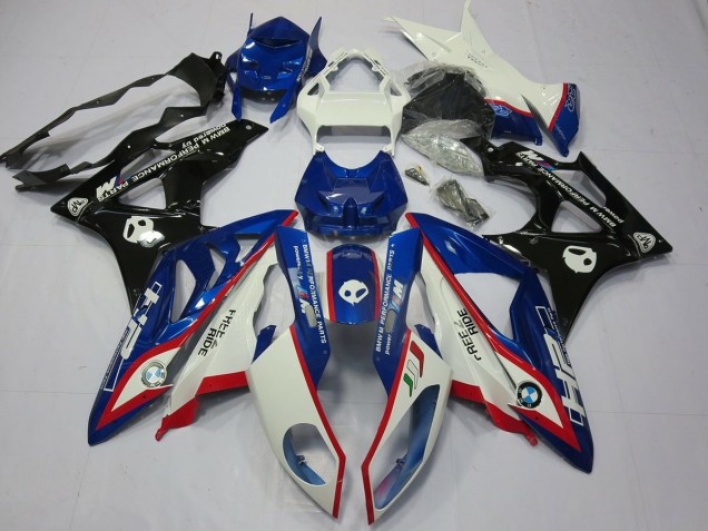 Alien Blue and White 2009-2014 BMW S1000RR Motorcycle Fairing Alien Blue and White 2009-2014 BMW S1000RR Motorcycle Fairing