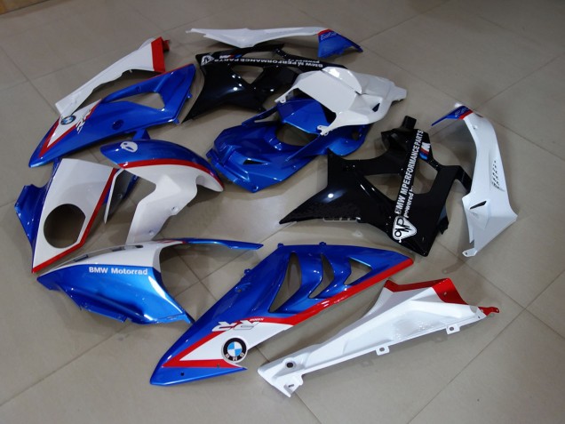 Alien Blue and White 2009-2014 BMW S1000RR Motorcycle Fairing Alien Blue and White 2009-2014 BMW S1000RR Motorcycle Fairing