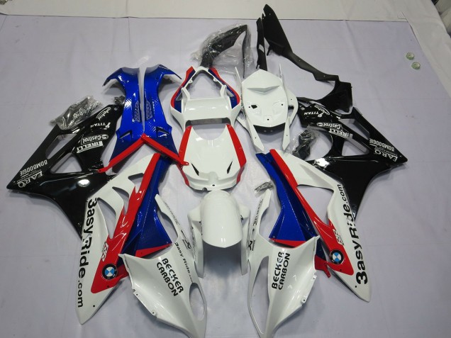 Alien Blue and White 2009-2014 BMW S1000RR Motorcycle Fairing Alien Blue and White 2009-2014 BMW S1000RR Motorcycle Fairing