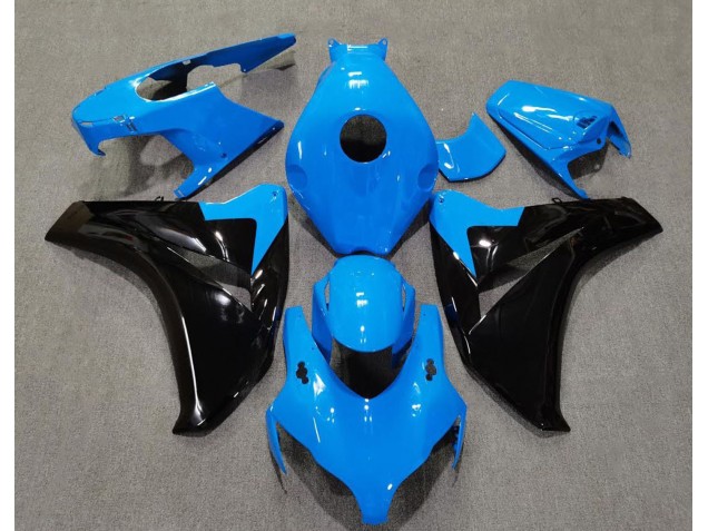 Baby Blue and Black 2008-2011 Honda CBR1000RR Motorcycle Fairing Baby Blue and Black 2008-2011 Honda CBR1000RR Motorcycle Fairing