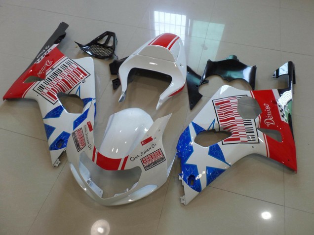 Barcode 2000-2002 Suzuki GSXR 1000 Motorcycle Fairing Barcode 2000-2002 Suzuki GSXR 1000 Motorcycle Fairing