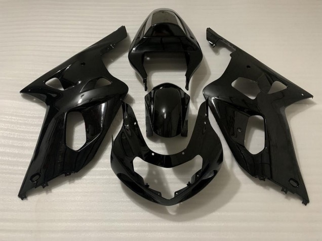 Black Gloss 2001-2003 Suzuki GSXR 600-750 Motorcycle Fairing
