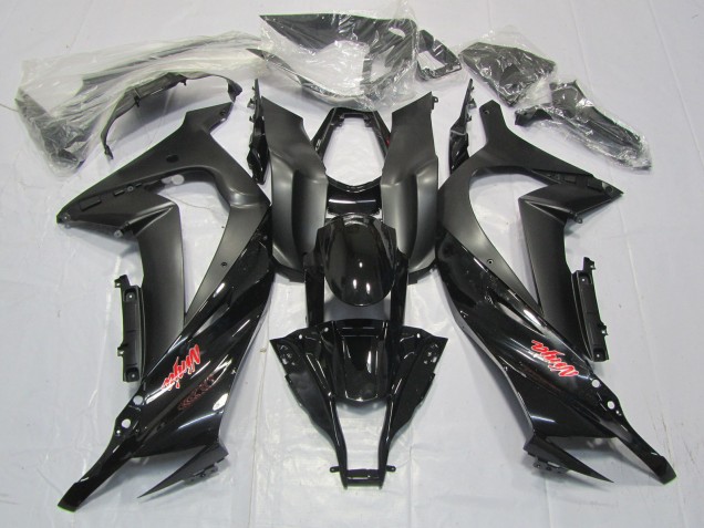 Black Matte Gloss 2011-2015 Kawasaki ZX10R Motorcycle Fairing Black Matte Gloss 2011-2015 Kawasaki ZX10R Motorcycle Fairing