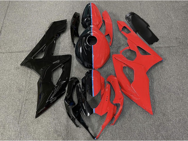 Black and Red 2005-2006 Suzuki GSXR 1000 Motorcycle Fairing Black and Red 2005-2006 Suzuki GSXR 1000 Motorcycle Fairing
