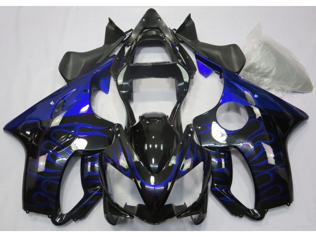 Blue Flame 2001-2003 Honda CBR600 F4i Motorcycle Fairing