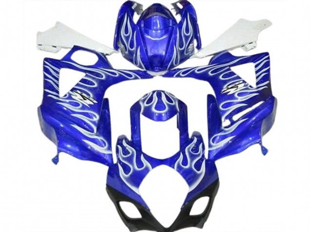 Blue Flame 2007-2008 Suzuki GSXR 1000 Motorcycle Fairing Blue Flame 2007-2008 Suzuki GSXR 1000 Motorcycle Fairing