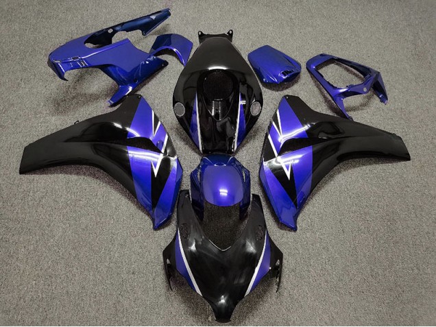 Blue and Black 2008-2011 Honda CBR1000RR Motorcycle Fairing