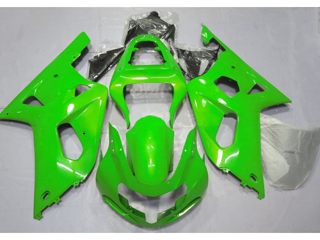Bright Green 2001-2003 Suzuki GSXR 600-750 Motorcycle Fairing