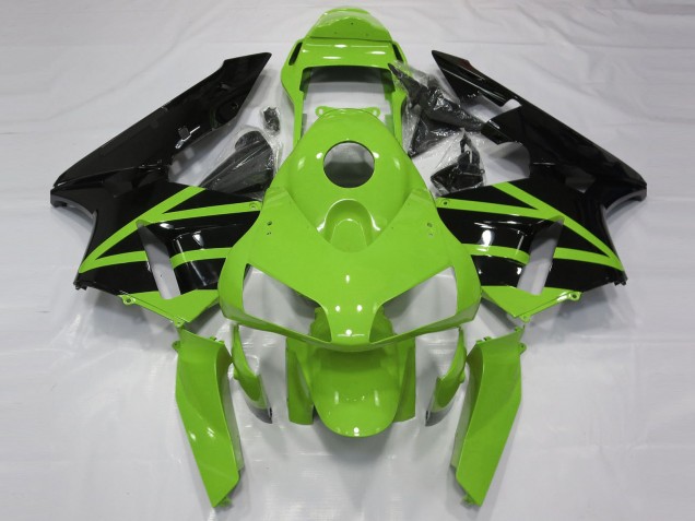 Bright Green 2003-2004 Honda CBR600RR Motorcycle Fairing Bright Green 2003-2004 Honda CBR600RR Motorcycle Fairing