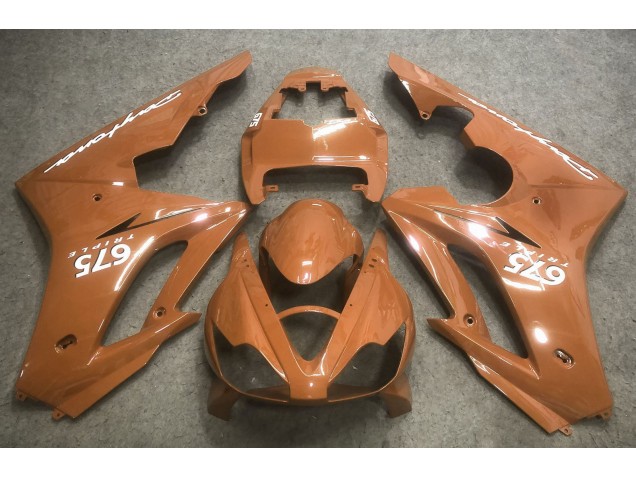 Bronze 2006-2008 Triumph Daytona 675 Motorcycle Fairing Bronze 2006-2008 Triumph Daytona 675 Motorcycle Fairing