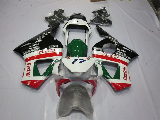 CRR Castrol 2002-2003 Honda CBR954RR Motorcycle Fairing CRR Castrol 2002-2003 Honda CBR954RR Motorcycle Fairing