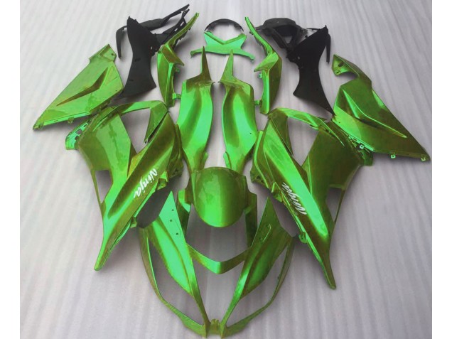 Candy Green Gloss 2016-2019 Kawasaki ZX10R Motorcycle Fairing Candy Green Gloss 2016-2019 Kawasaki ZX10R Motorcycle Fairing