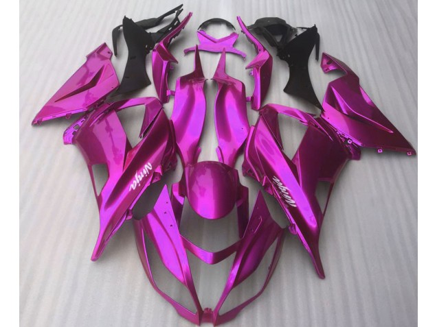 Candy Pink Gloss 2016-2019 Kawasaki ZX10R Motorcycle Fairing Candy Pink Gloss 2016-2019 Kawasaki ZX10R Motorcycle Fairing