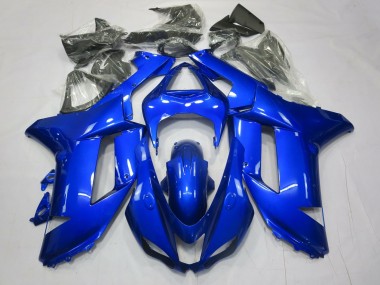 Complete Blue 2007-2008 Kawasaki ZX6R Motorcycle Fairing