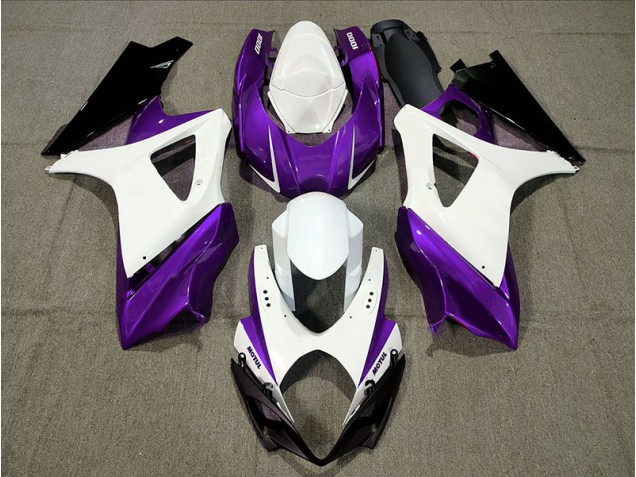 Custom Design Purple 2007-2008 Suzuki GSXR 1000 Motorcycle Fairing Custom Design Purple 2007-2008 Suzuki GSXR 1000 Motorcycle Fairing