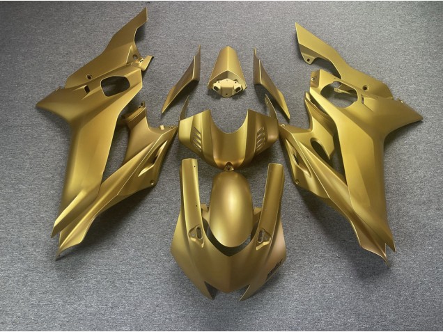 Custom Gold 2017-2021 Yamaha R6 Motorcycle Fairing Custom Gold 2017-2021 Yamaha R6 Motorcycle Fairing
