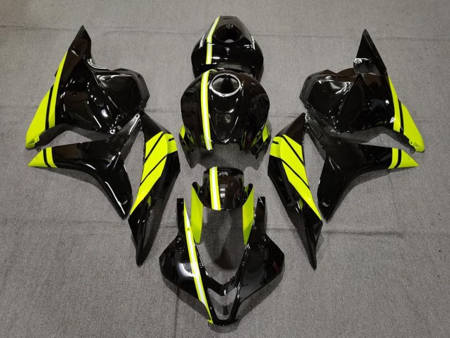 Custom High Viz Stripe 2009-2012 Honda CBR600RR Motorcycle Fairing Custom High Viz Stripe 2009-2012 Honda CBR600RR Motorcycle Fairing