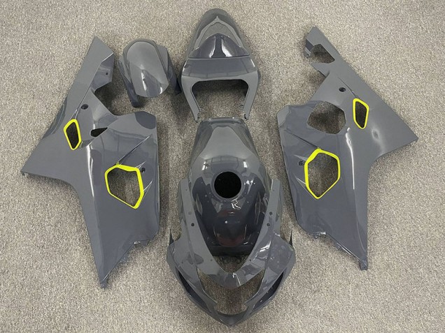Custom Neon and Nardo 2004-2005 Suzuki GSXR 600-750 Motorcycle Fairing