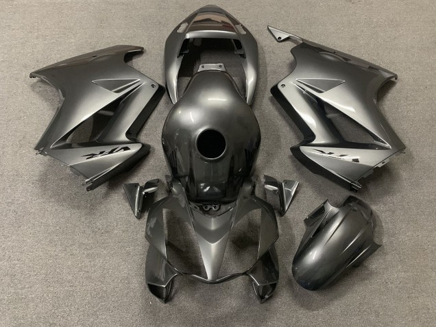 Dark Grey 2002-2012 Honda VFR800 Motorcycle Fairing Dark Grey 2002-2012 Honda VFR800 Motorcycle Fairing