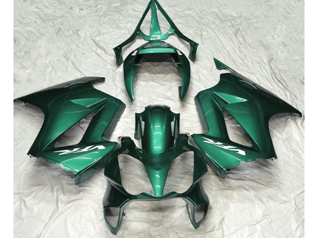 Deep Forest Green Plain 2002-2012 Honda VFR800 Motorcycle Fairing Deep Forest Green Plain 2002-2012 Honda VFR800 Motorcycle Fairing