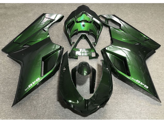 Deep Green 2007-2014 Ducati Ducati 848 1098 1198 Motorcycle Fairing Deep Green 2007-2014 Ducati Ducati 848 1098 1198 Motorcycle Fairing