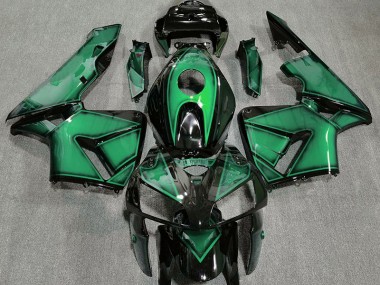 Deep Light Green 2005-2006 Honda CBR600RR Motorcycle Fairing