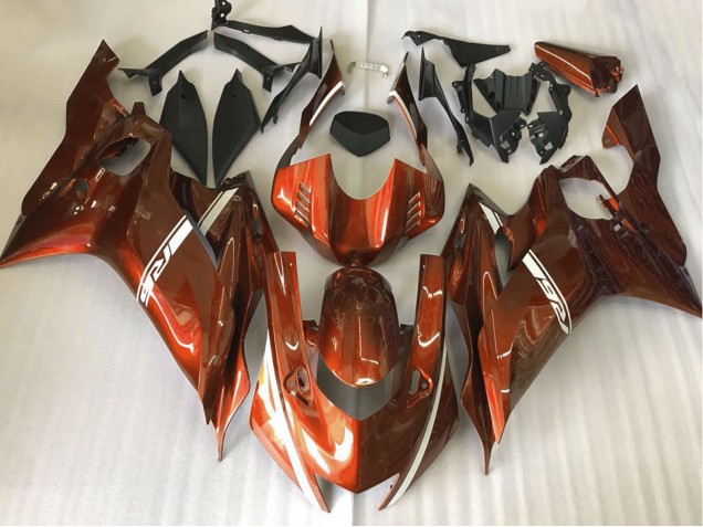 Deep Orange 2017-2021 Yamaha R6 Motorcycle Fairing Deep Orange 2017-2021 Yamaha R6 Motorcycle Fairing