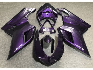 Deep Purple 2007-2014 Ducati Ducati 848 1098 1198 Motorcycle Fairing