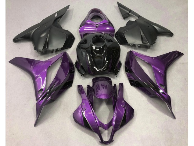 Deep Purple with Black 2009-2012 Honda CBR600RR Motorcycle Fairing Deep Purple with Black 2009-2012 Honda CBR600RR Motorcycle Fairing