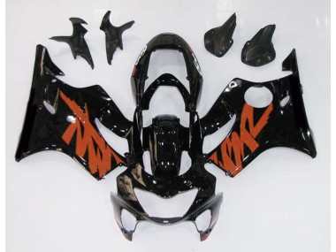 Gloss Black & Orange 1999-2000 Honda CBR600 F4 Motorcycle Fairing