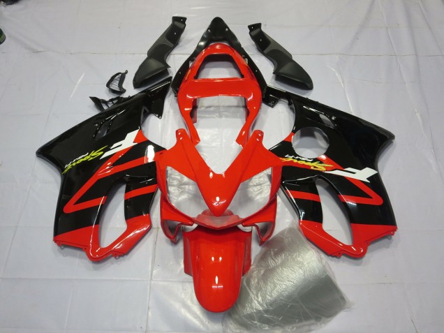 Gloss Black and Red 2001-2003 Honda CBR600 F4i Motorcycle Fairing Gloss Black and Red 2001-2003 Honda CBR600 F4i Motorcycle Fairing