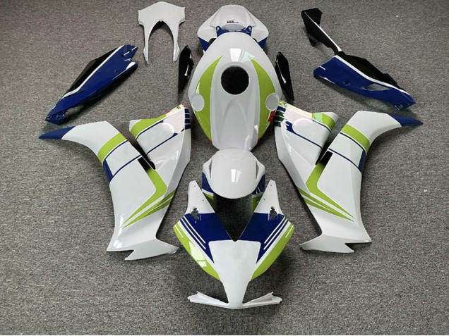 Gloss Blue and Lime 2012-2016 Honda CBR1000RR Motorcycle Fairing Gloss Blue and Lime 2012-2016 Honda CBR1000RR Motorcycle Fairing
