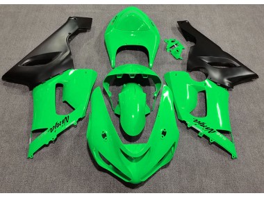 Gloss Green 2005-2006 Kawasaki ZX6R Motorcycle Fairing