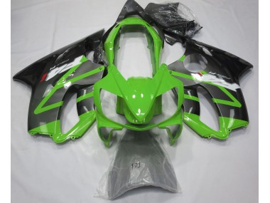 Gloss Green & Grey 2004-2007 Honda CBR600 F4i Motorcycle Fairing