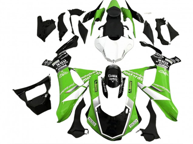 Gloss Green Logo Style 2015-2019 Yamaha R1 Motorcycle Fairing Gloss Green Logo Style 2015-2019 Yamaha R1 Motorcycle Fairing