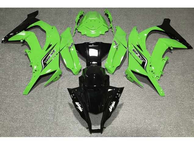 Gloss Green & Logos 2011-2015 Kawasaki ZX10R Motorcycle Fairing Gloss Green & Logos 2011-2015 Kawasaki ZX10R Motorcycle Fairing