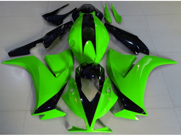 Gloss Green and Black 2012-2016 Honda CBR1000RR Motorcycle Fairing Gloss Green and Black 2012-2016 Honda CBR1000RR Motorcycle Fairing