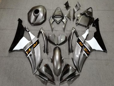 Gloss Grey & Bronze 2008-2016 Yamaha R6 Motorcycle Fairing