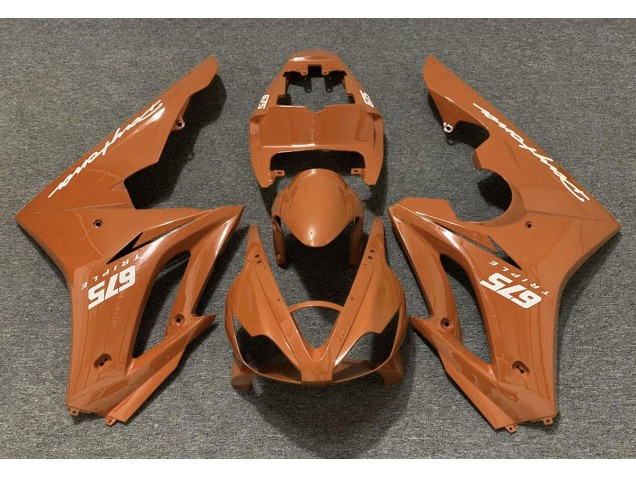 Gloss Orange 2006-2008 Triumph Daytona 675 Motorcycle Fairing