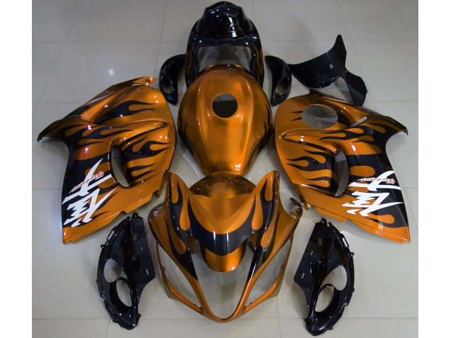 Gloss Orange & Black 2008-2020 Suzuki GSXR 1300 Hayabusa Motorcycle Fairing Gloss Orange & Black 2008-2020 Suzuki GSXR 1300 Hayabusa Motorcycle Fairing