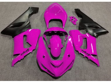 Gloss Pink 2005-2006 Kawasaki ZX6R Motorcycle Fairing